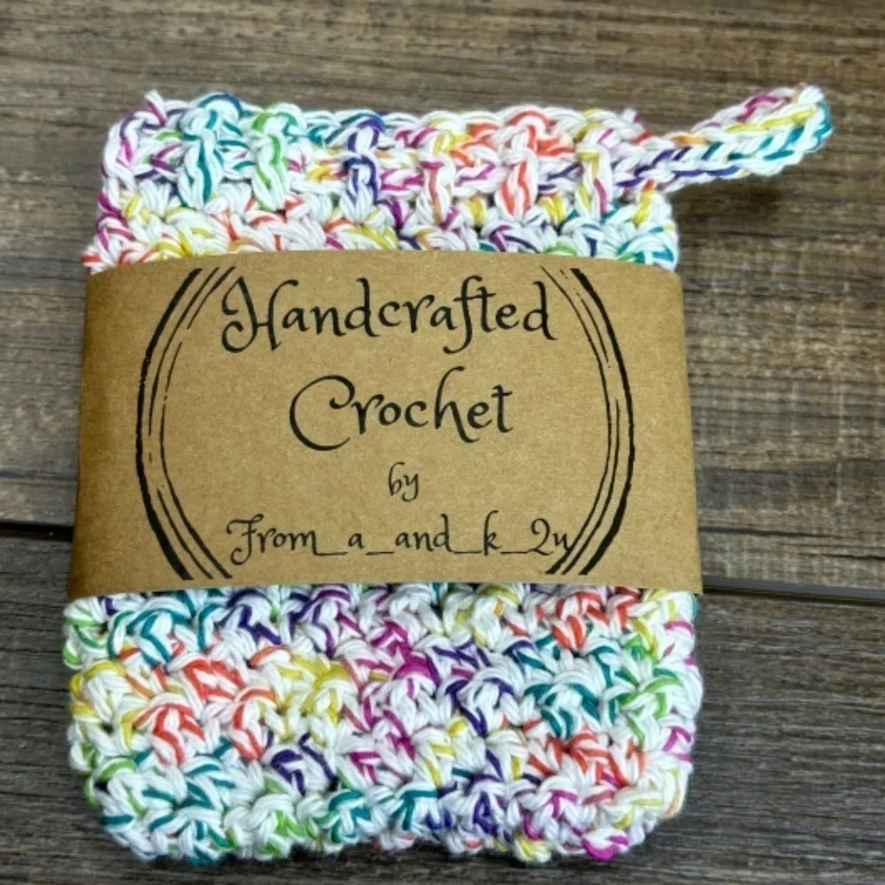 Hand Crafted crochet bar